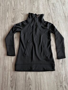 Indygena Fleece Tunic (XS, Women, Black)